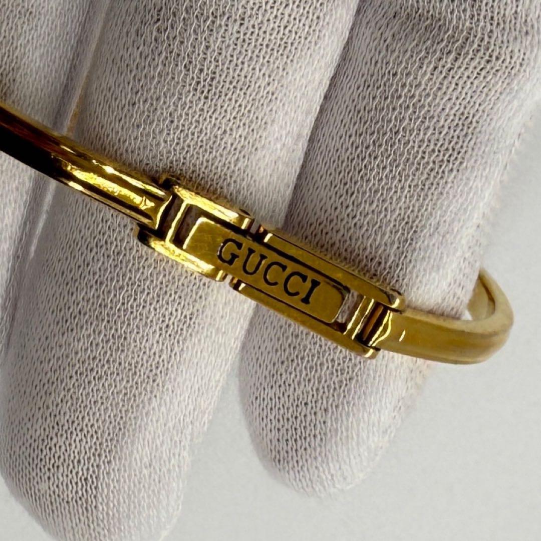 人気♡GUCCI グッチ チェンジベゼル バングルウォッチ レディース 腕時計