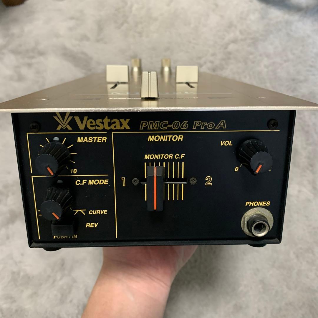 Vestax PMC-06 Pro 純正アダプター付き 美品 フェーダーメンテ済