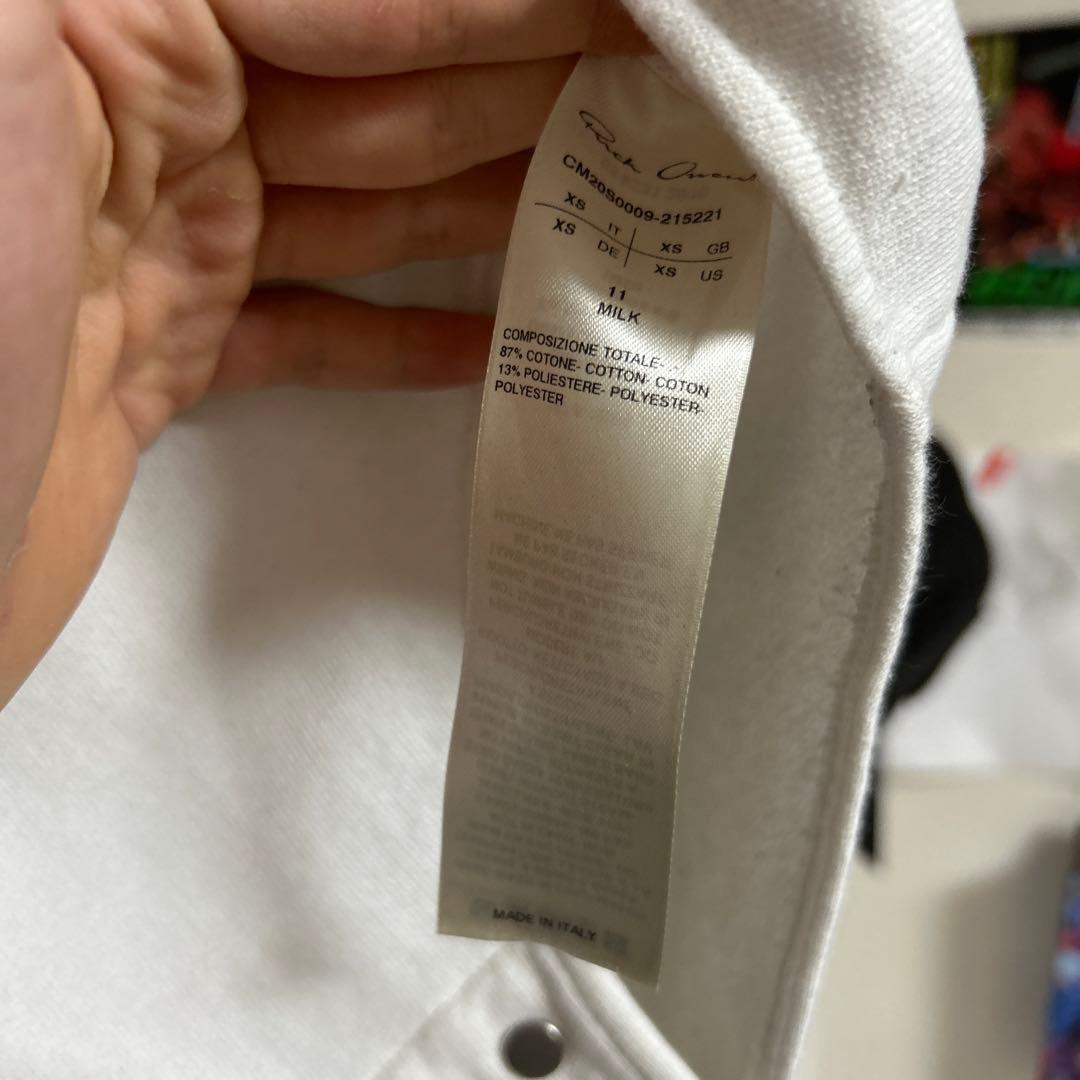 希少‼️rick owens × champion タンクトップ white