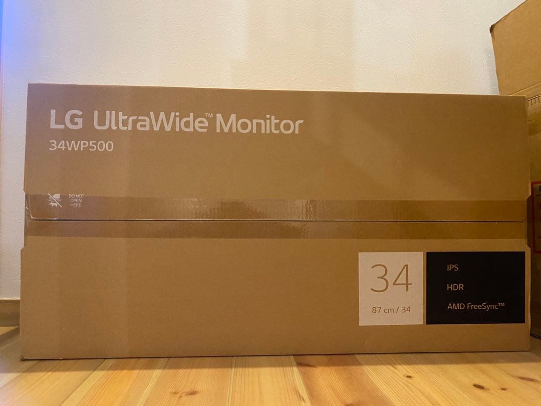LG モニター ディスプレイ 34WP500-B 34インチ　ウルトラワイド