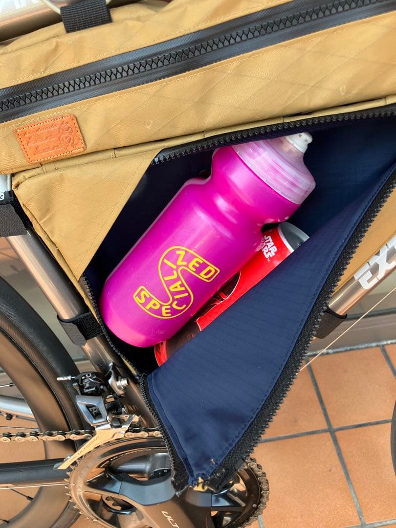 ハンドメイド　上下分割式フレームバッグX-PAC フレーム49