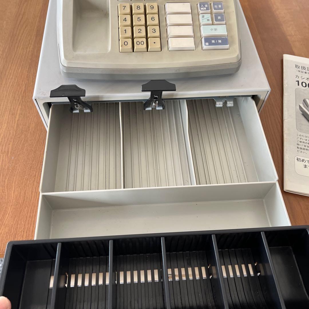 CASIO カシオ　レジスター　106ER 説明書付き