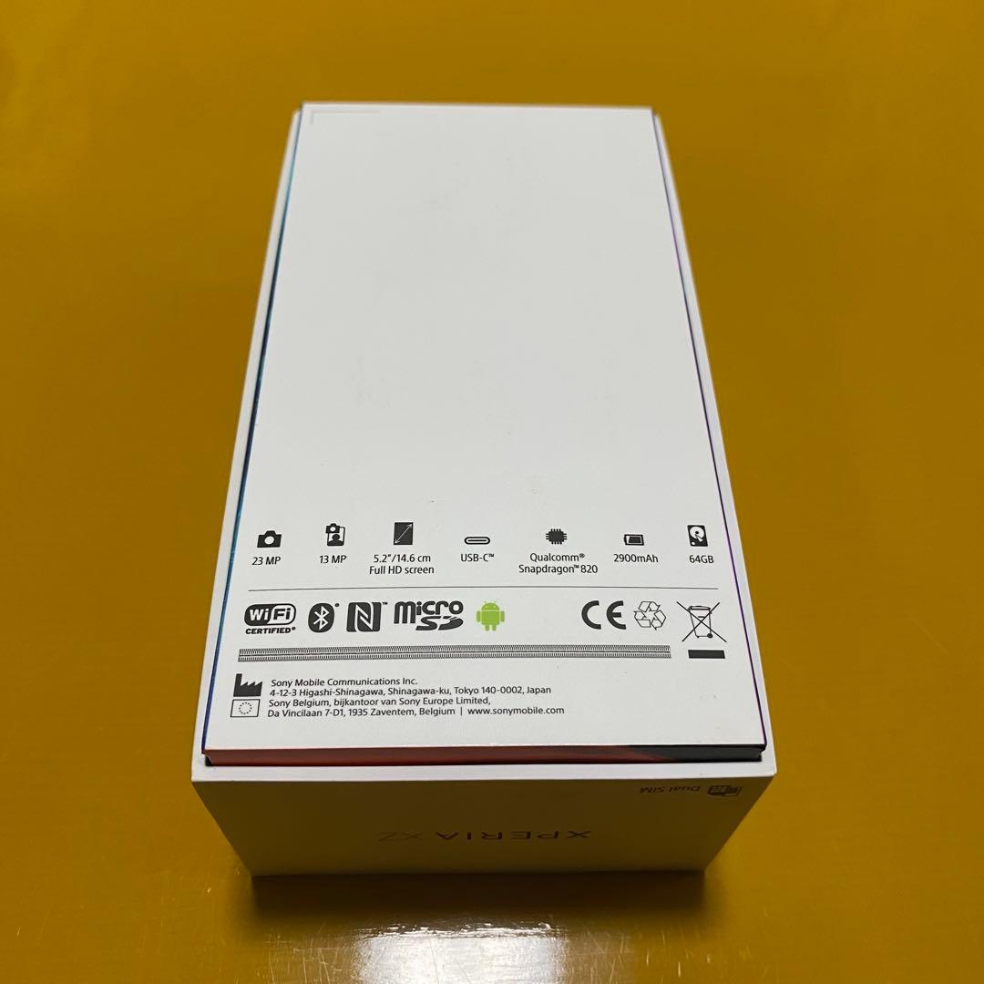 【新品未使用】SONY Xperia XZ F8332 Dual 付属品完備
