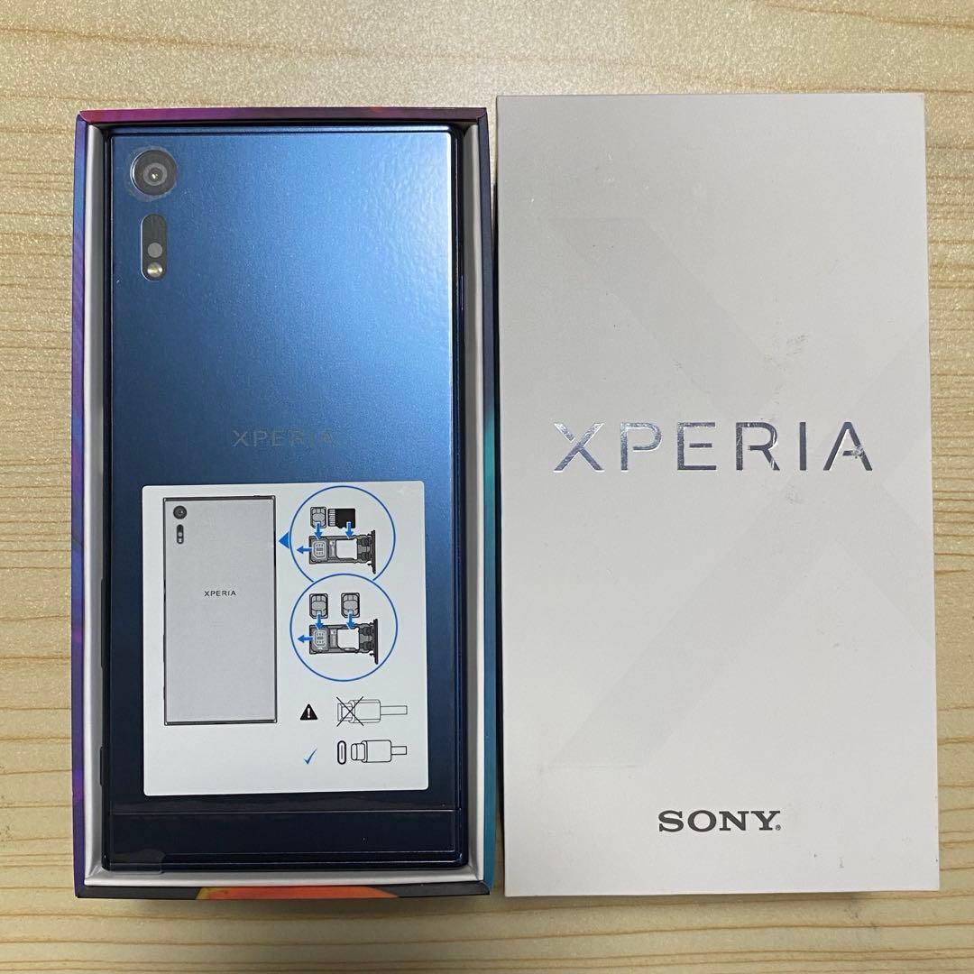【新品未使用】SONY Xperia XZ F8332 Dual 付属品完備