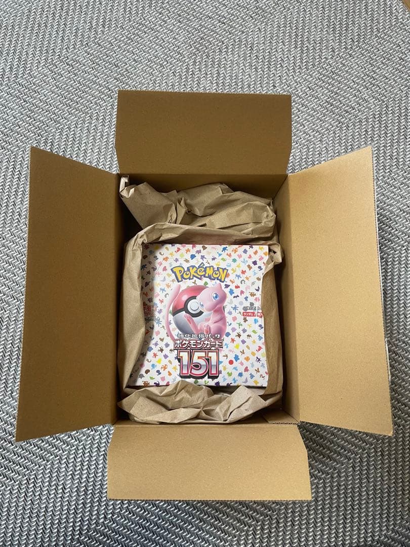 ポケモンカード　151 1box 未開封シュリンク付き