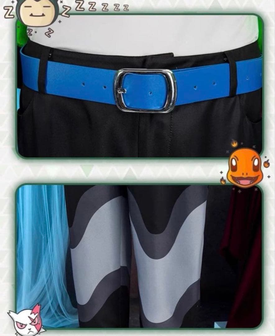 男主人公　ポケモンza ポケモン伝説　コスプレ　衣装