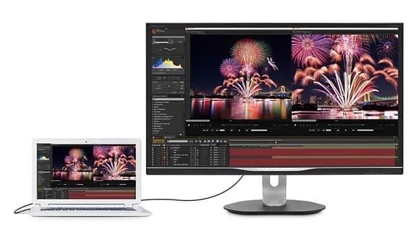 PHILIPS モニター 31.5型 4K UHD 328P6VUBREB/11