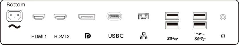 PHILIPS モニター 31.5型 4K UHD 328P6VUBREB/11