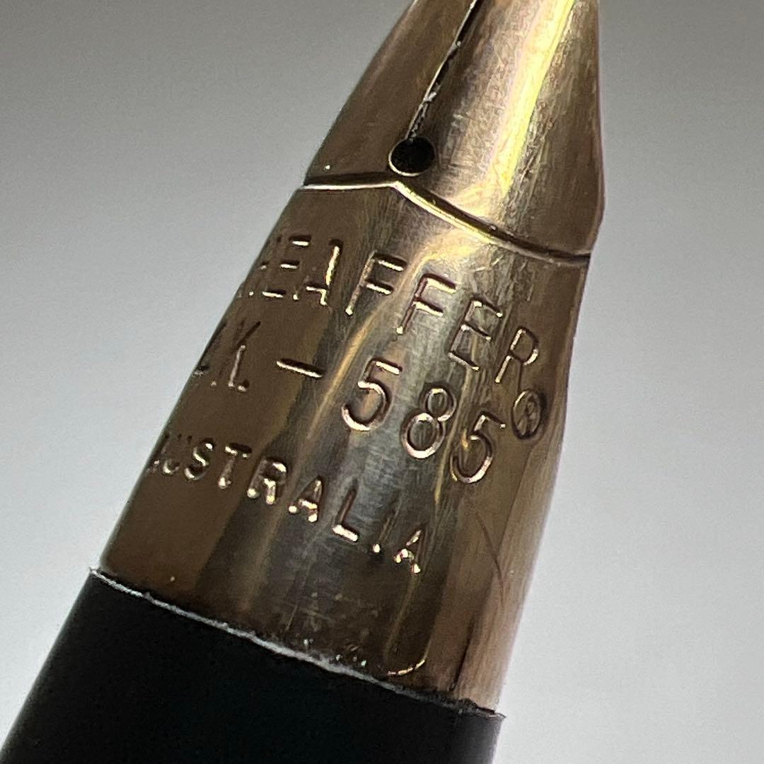 シェーファー　ペン先14K（金多い）4g 万年筆17g 東Y8-0114☆2F