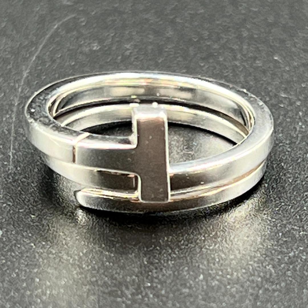 【極美品】ティファニー Tスクエア ラップリング シルバー925 約13号