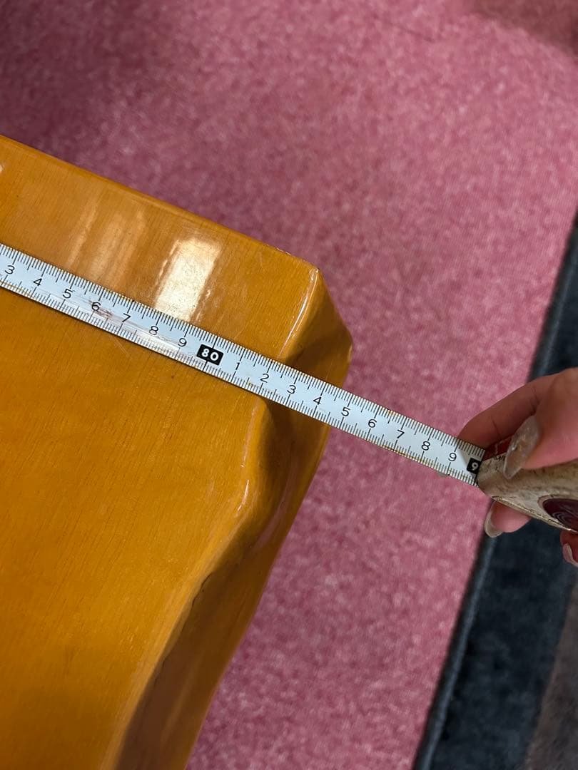 【ピロさん専用】アンティーク　木製座卓　一枚板