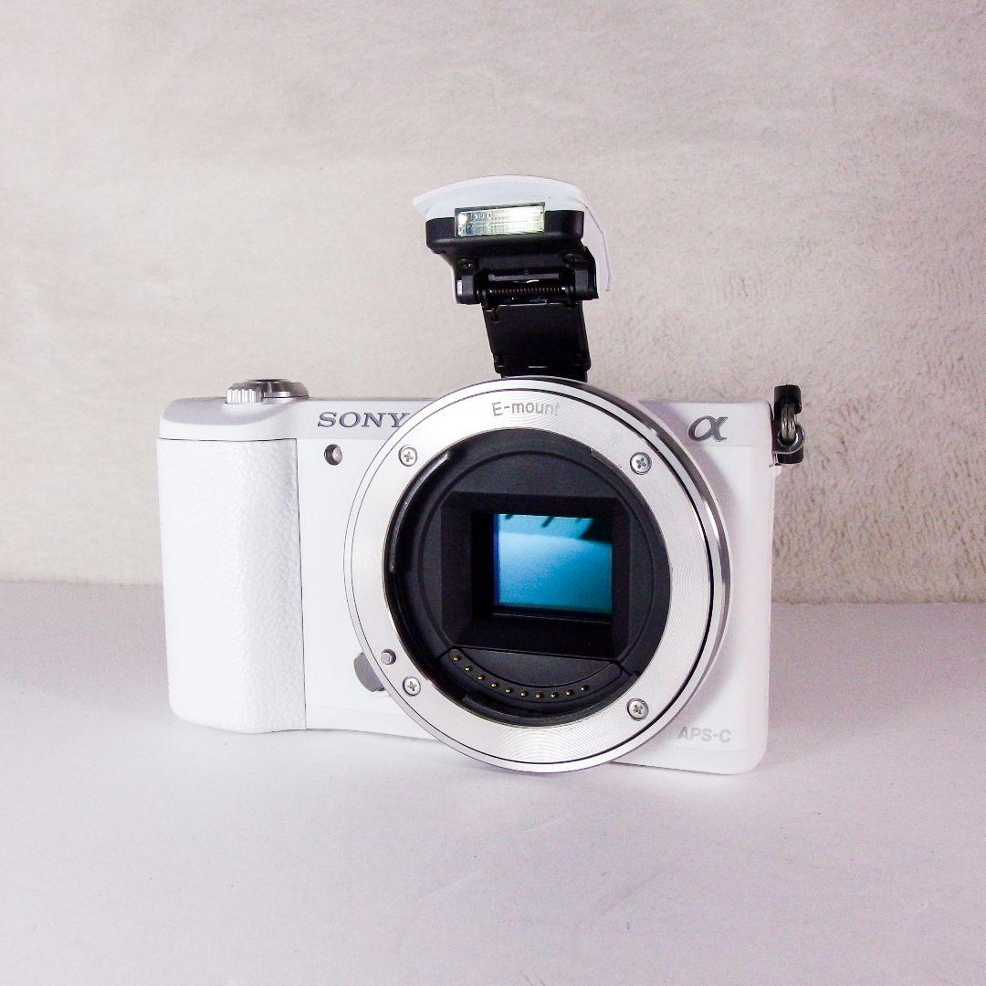 極上完動美品 SONY α5100 ILCE-5100 ホワイト ボディ