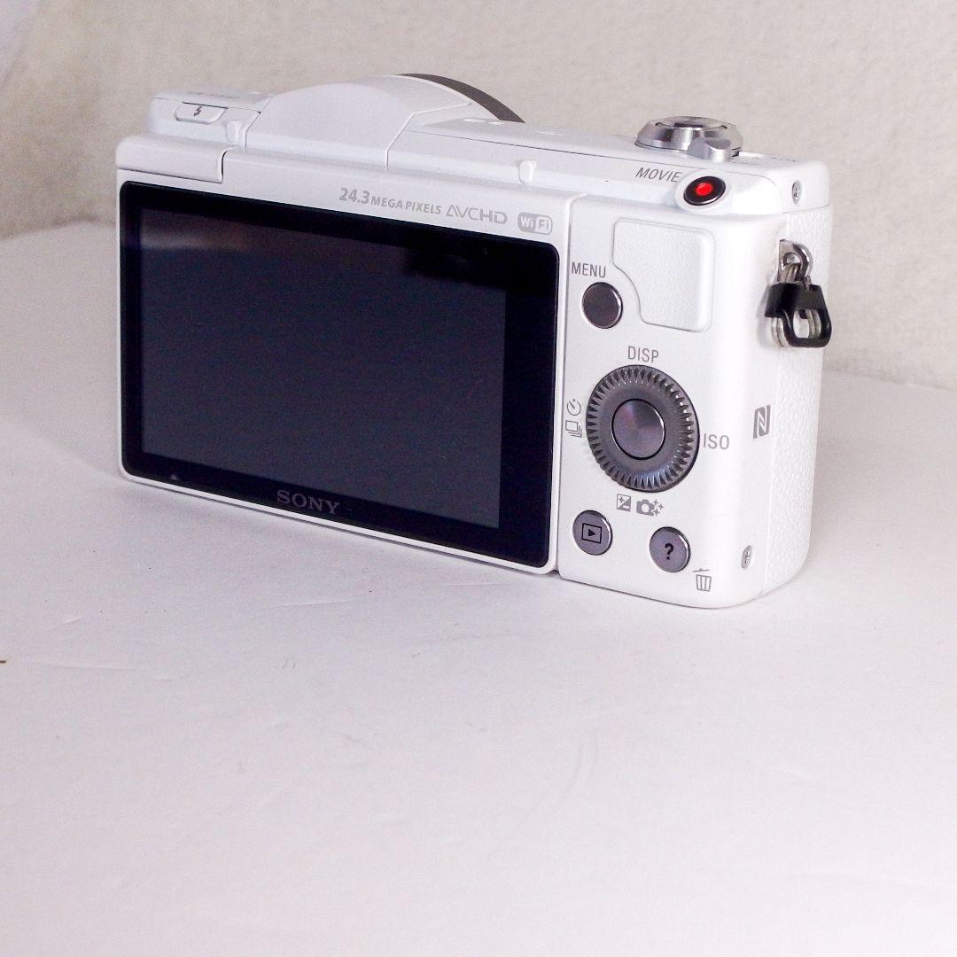 極上完動美品 SONY α5100 ILCE-5100 ホワイト ボディ
