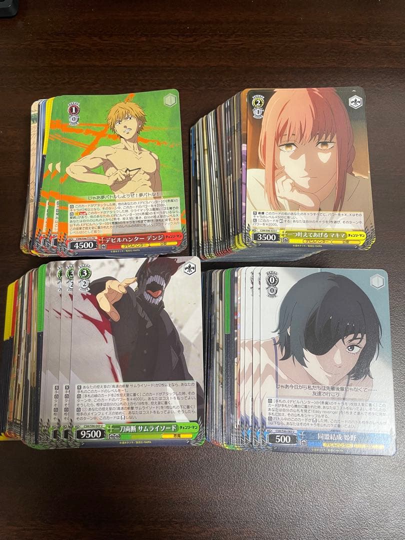 引退　ヴァイスシュヴァルツ　チェンソーマン　セット