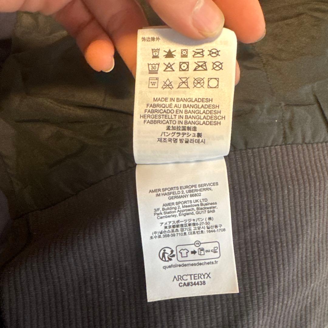 り*う様 美品 ARC'TERYX アークテリクス Atom SL Hoody