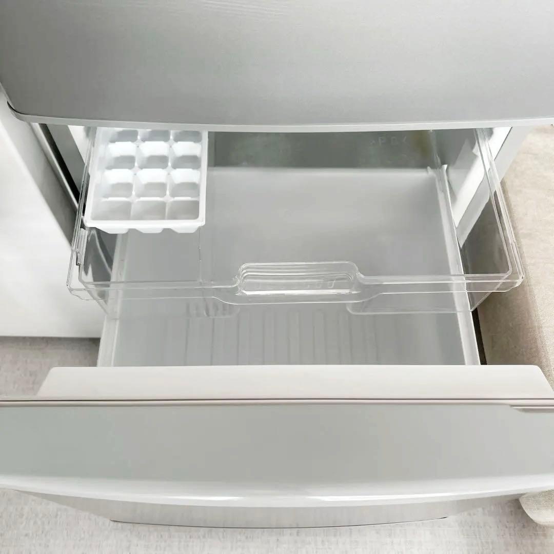 パナソニック　168L 冷蔵庫　2ドア　一人暮らし グレー 右開き