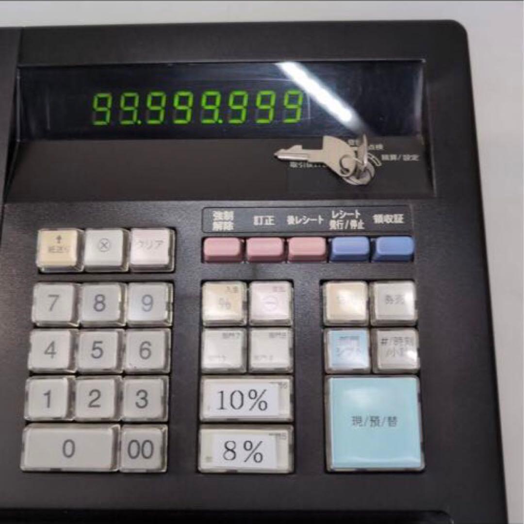 SHARP シャープ レジスター XE-A147B ブラック