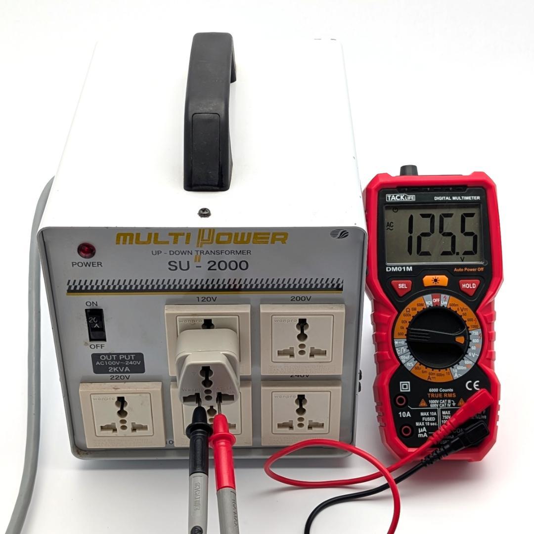 スワロー電機 SU-2000 マルチパワートランス アップダウントランス