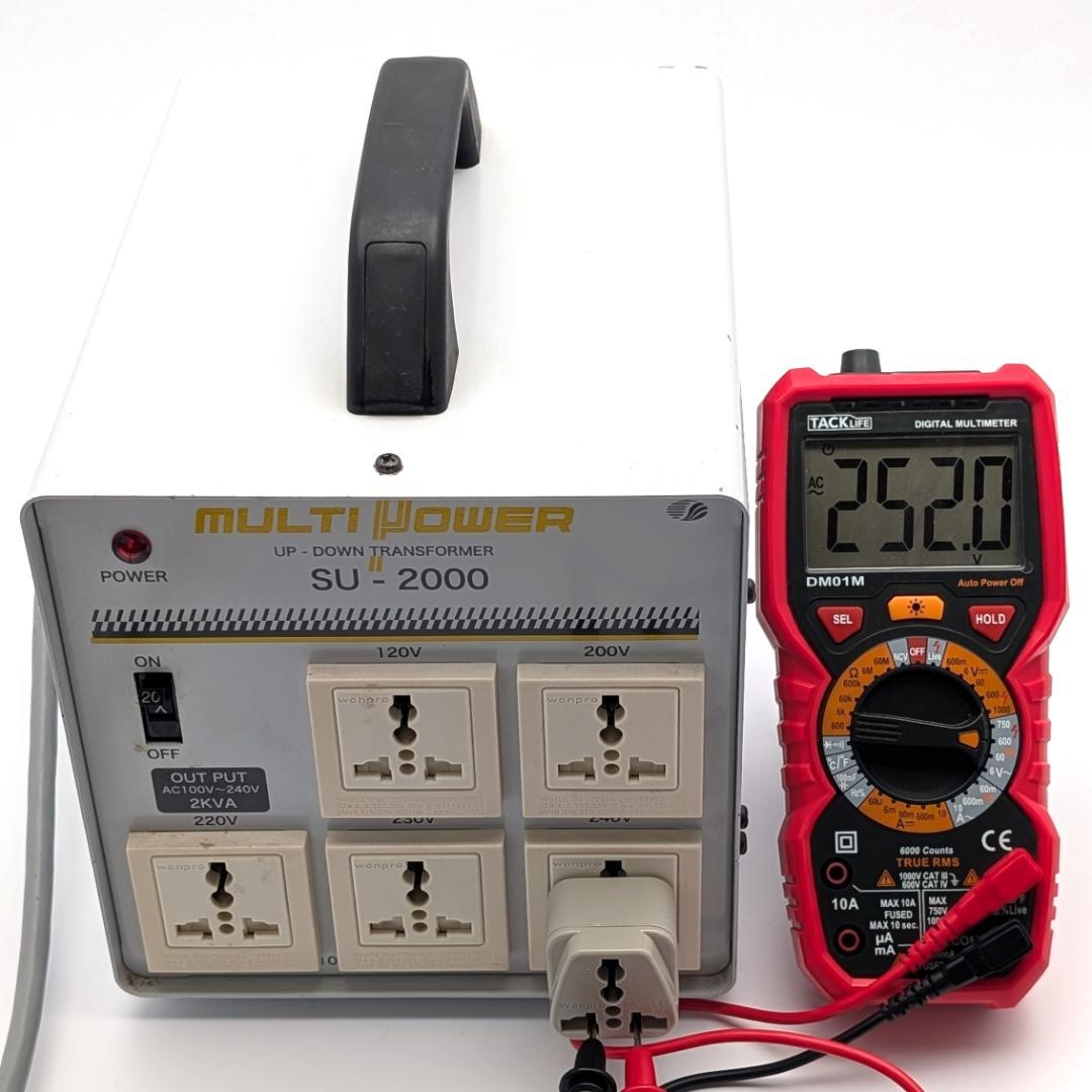 スワロー電機 SU-2000 マルチパワートランス アップダウントランス