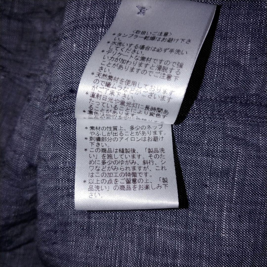 【希少モデル】ヴィヴィアン・ウエストウッド 変則シャツ くすみグレー 刺繍ロゴM