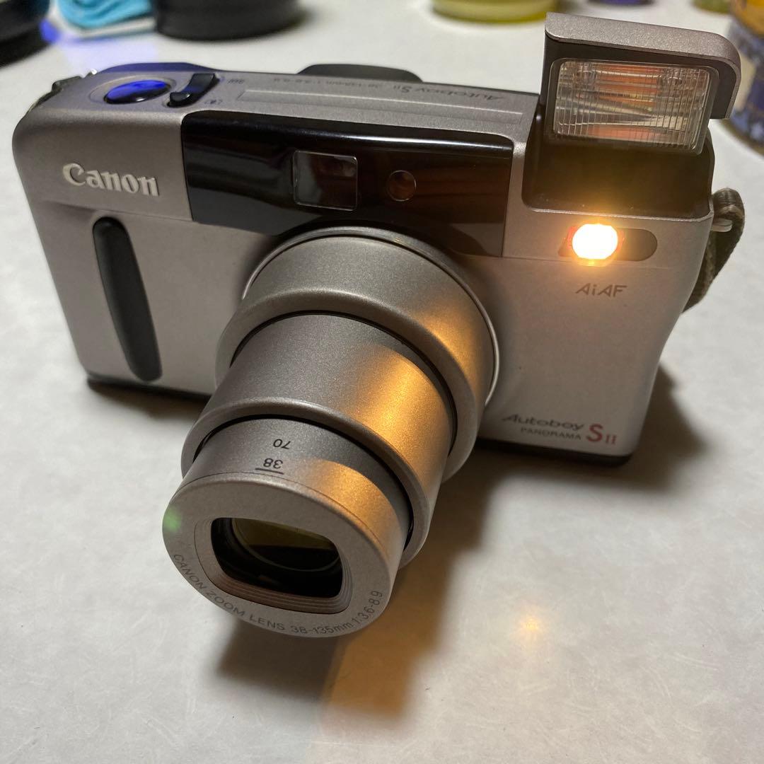 美品　Canon Autoboy SⅡ コンパクトフィルムカメラ　⑤
