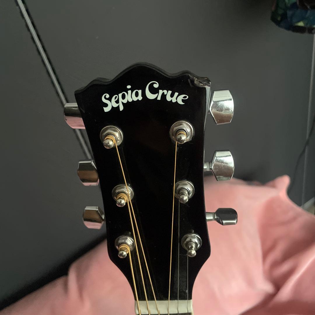 Sepia Crue アコースティックギターEAW-01 ブラック