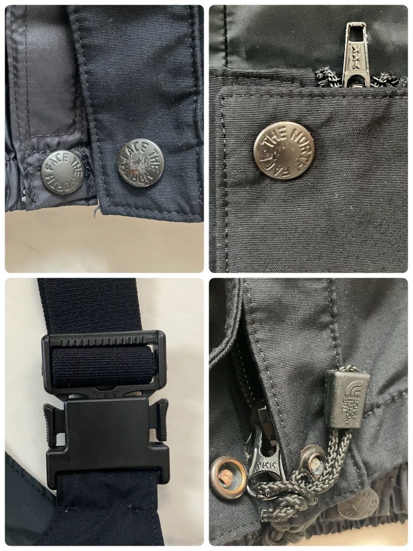 難あり　ザノースフェイス　ビブパンツGORE-TEX L スノーウェア　日本製