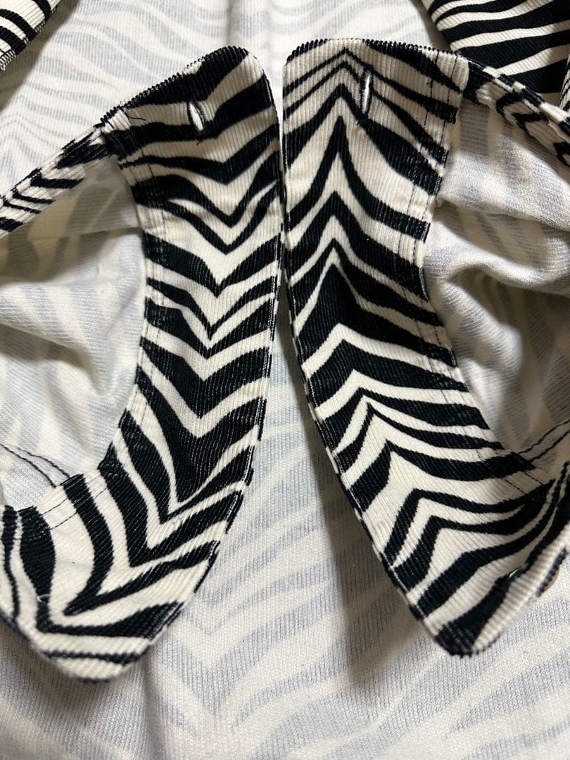 【週末セール】【極美品/入手困難】スタイルアイズ ゼブラ柄 コーデュロイシャツ