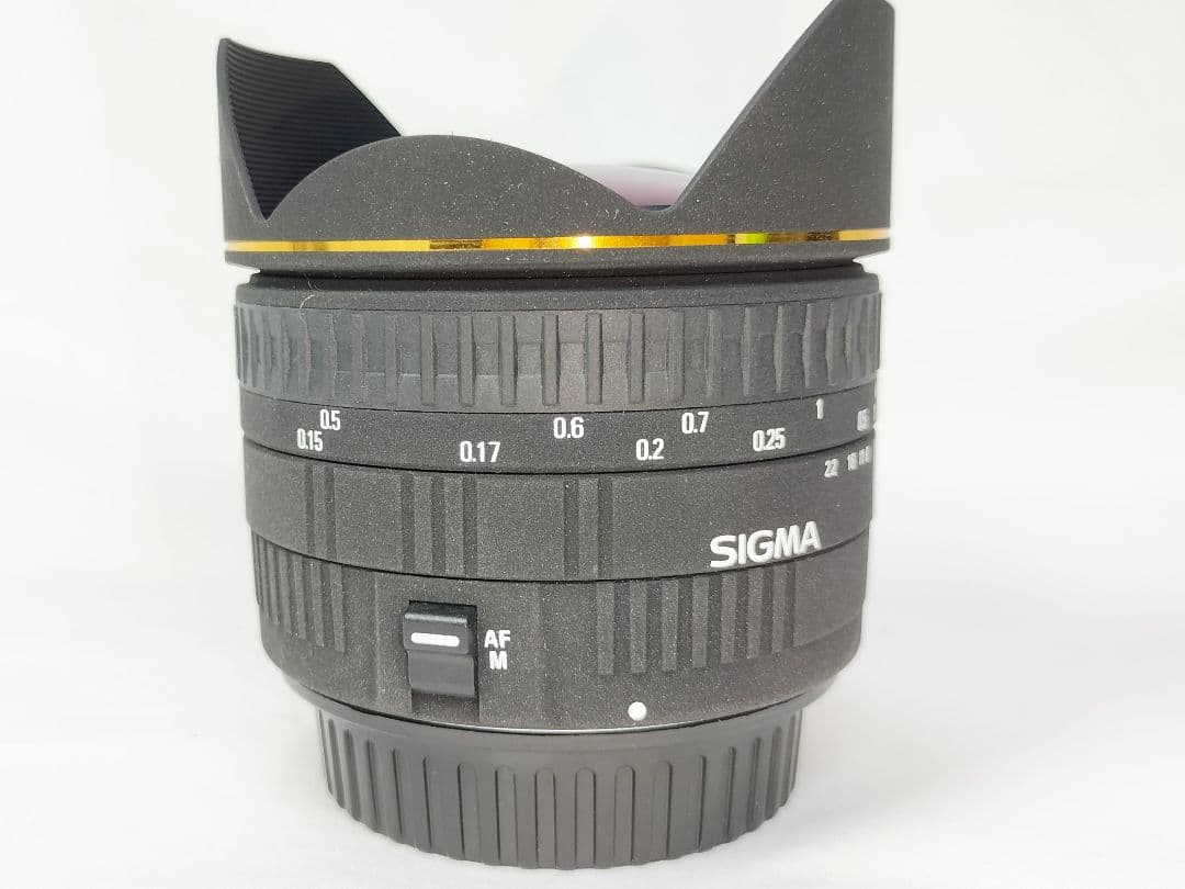 ジャンク SIGMA 15mm F2.8 EX DG FISHEYE canon