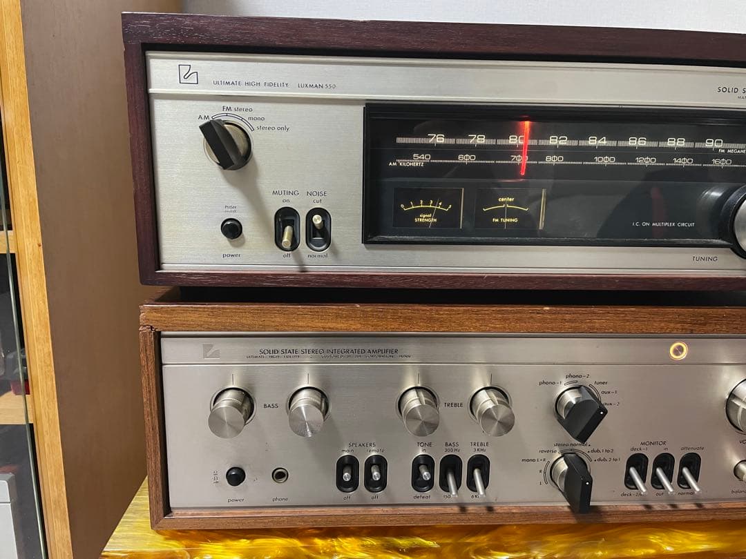 LUXMAN L-540 ,WL-550 セット動作確認済み