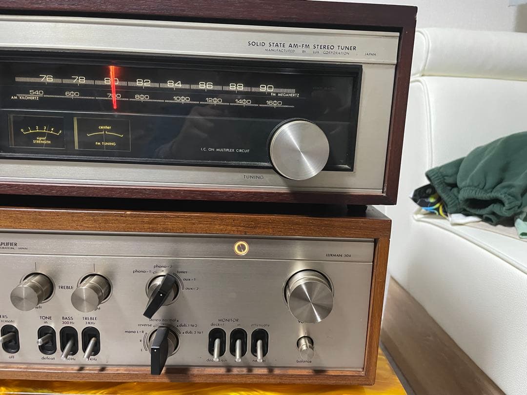 LUXMAN L-540 ,WL-550 セット動作確認済み