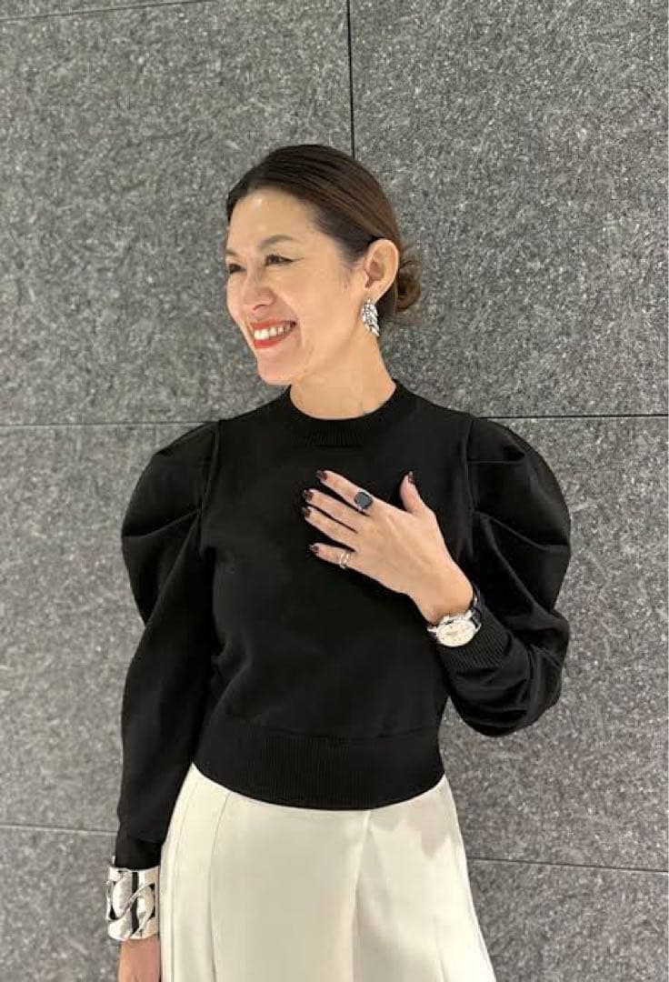 シーニュCygne for AMARC Point Knit Pullover