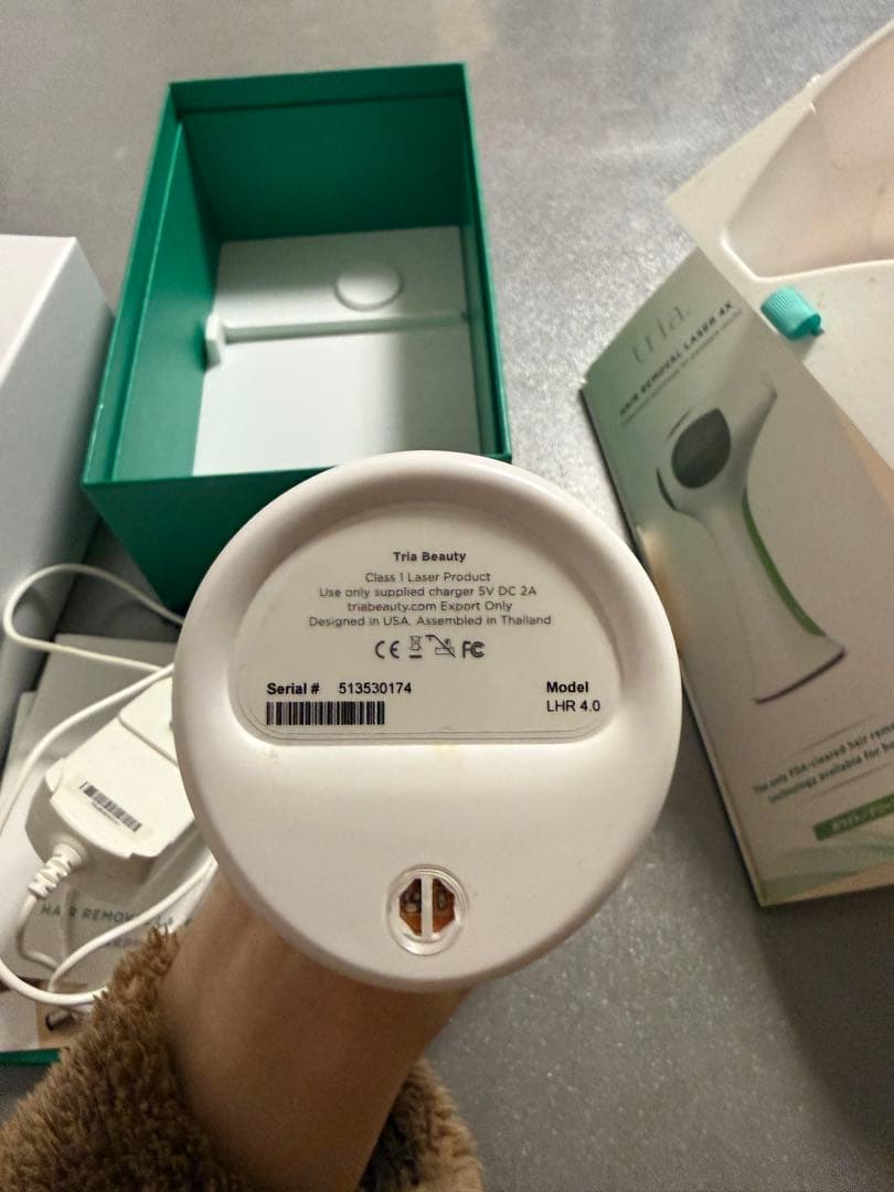 美品　tria Hair Removal Laser 4X 脱毛器