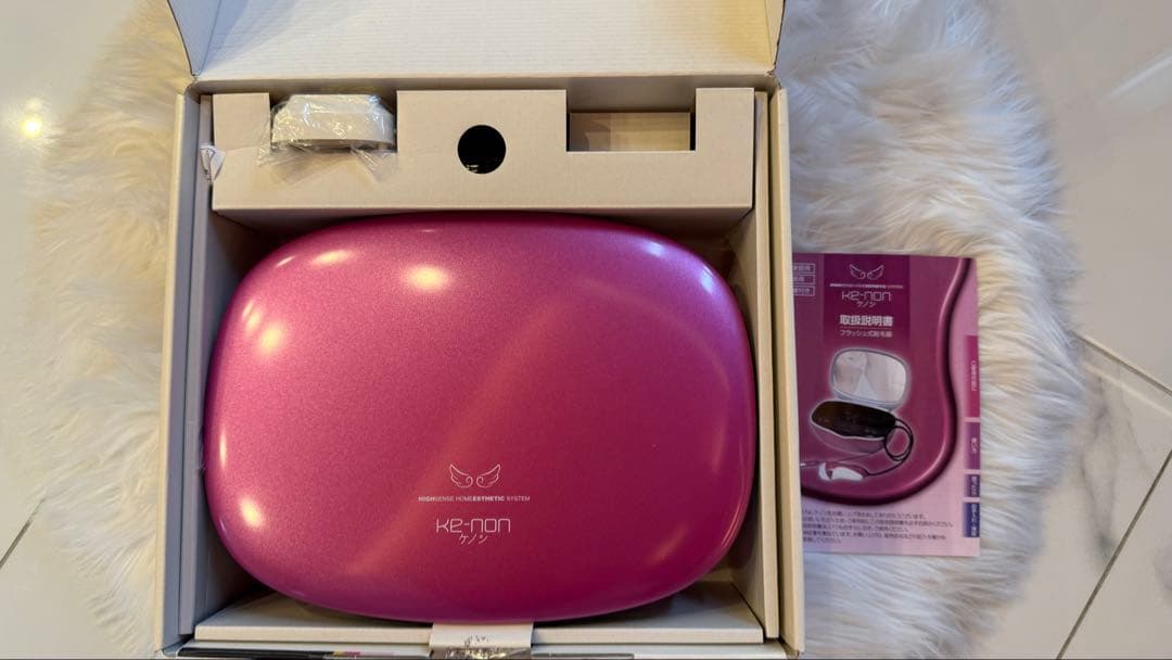 ke-non 脱毛器 Ver 4.1 ピンク