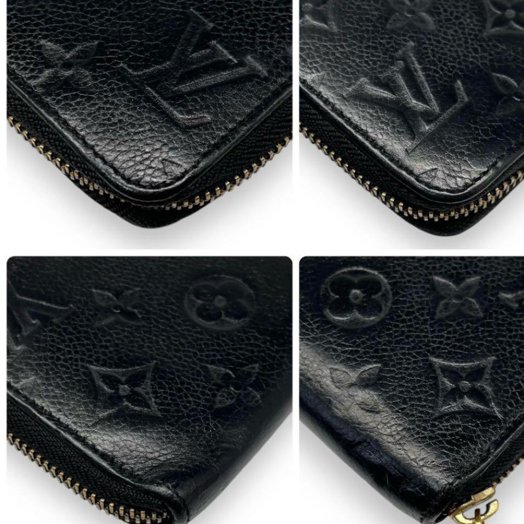 良品■ルイヴィトン　アンプラント　ジッピーウォレット　M61864　ノワール