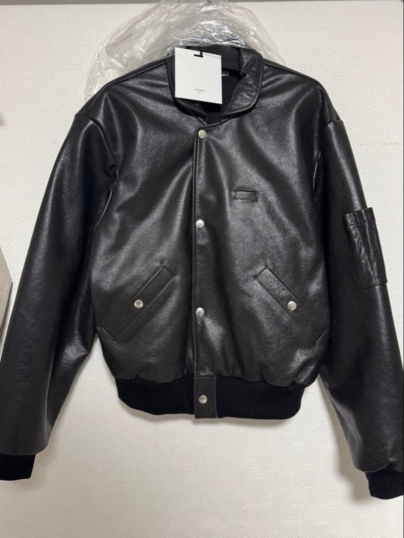 【パスタさん専用】Cracked Leather Flight Jacket