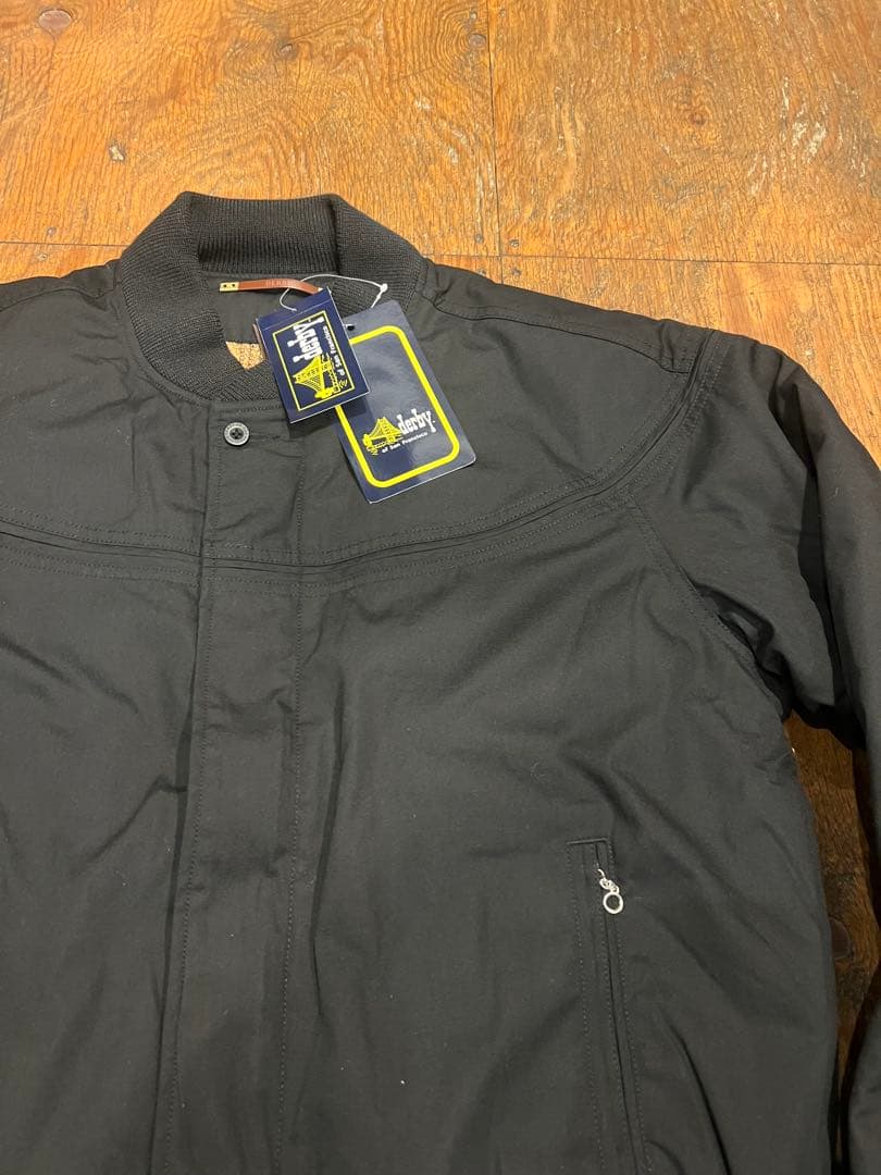 新品 黒 Derby of San Francisco ダービージャケット