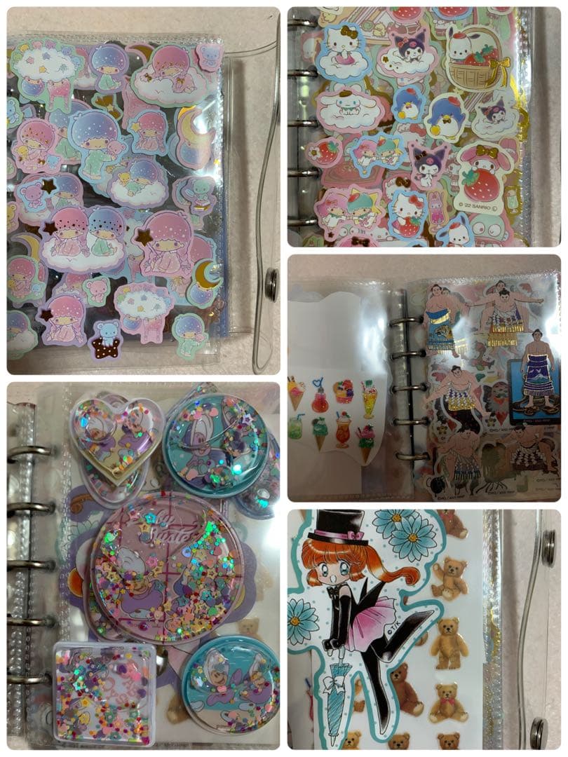 Y*a様 シール帳3冊　おまとめ　シール帳完成品