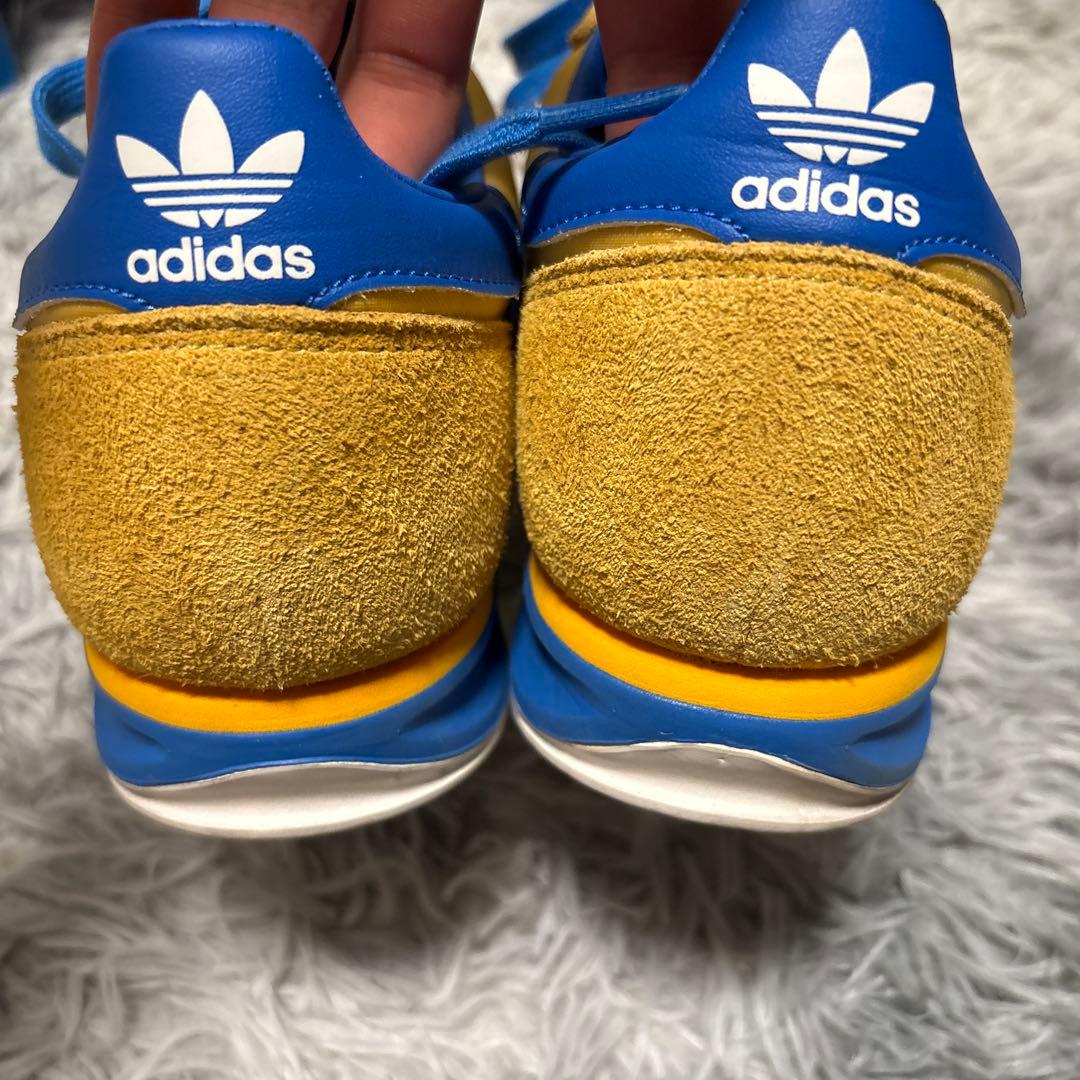 アディダス SL 72 IE6526 イエロー×ブルー 着用一度 adidas