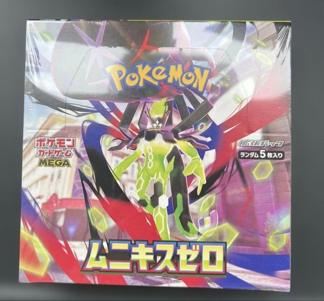 新品未開封 ポケモンカードゲーム ムニキスゼロ 1BOX シュリンク付き
