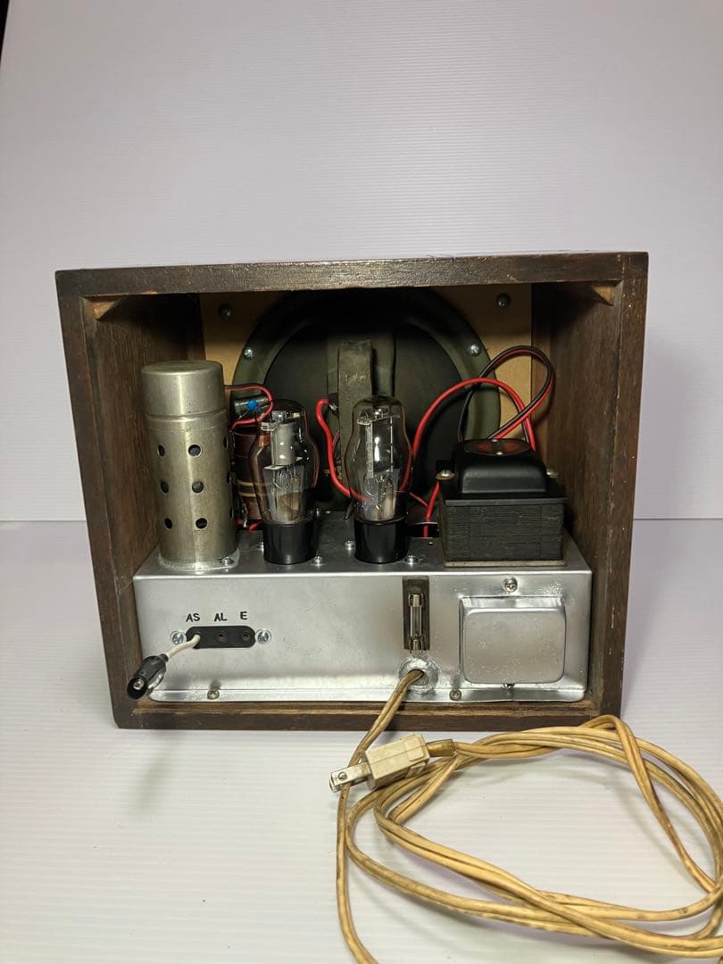 真空管並三ラジオ　　完動品