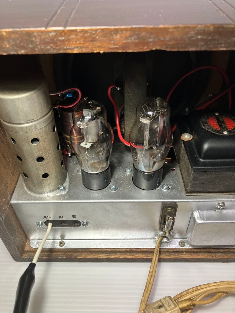 真空管並三ラジオ　　完動品