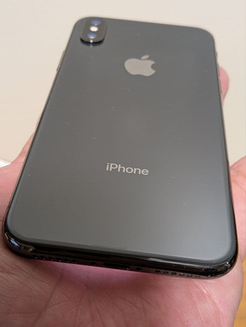【機能不良あり】 iPhone X★10★スペースグレー★64MB★SIMフリー