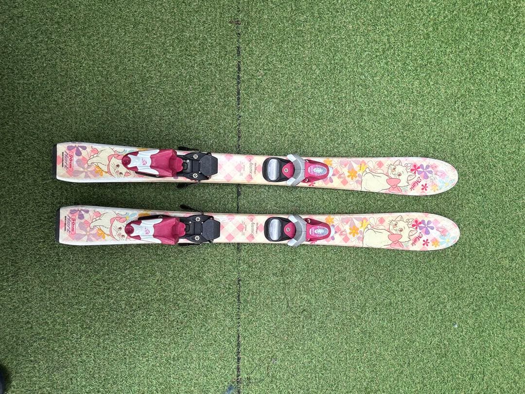 スキー３点セット　Hartスキー90cm ブーツ20cm　マリーちゃん