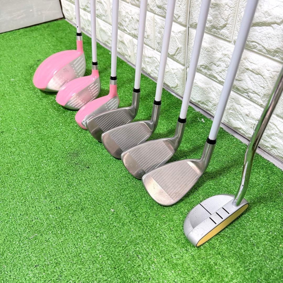 ゴルフセット　初心者応援　レディース　PureSpin 右打ち　ラウンドOK