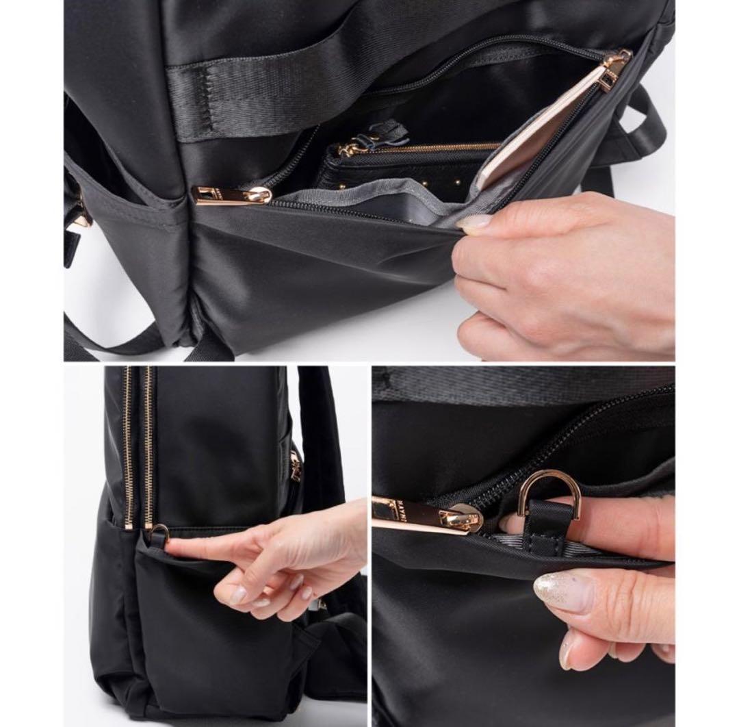 池田真子さん×HAYNIコラボ リュック ナイロン 22L Raffyn A4