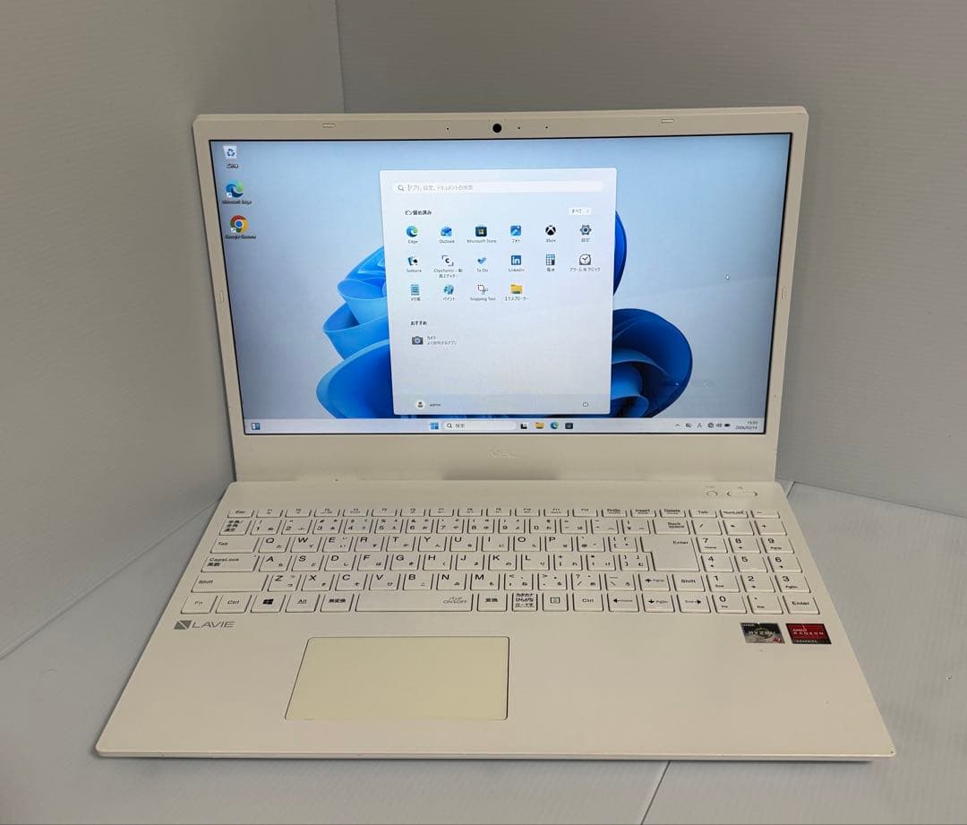 その他ノートPC本体 NEC N1566AZW-2 Ryzen 7 - 4700U Ram8/512G
