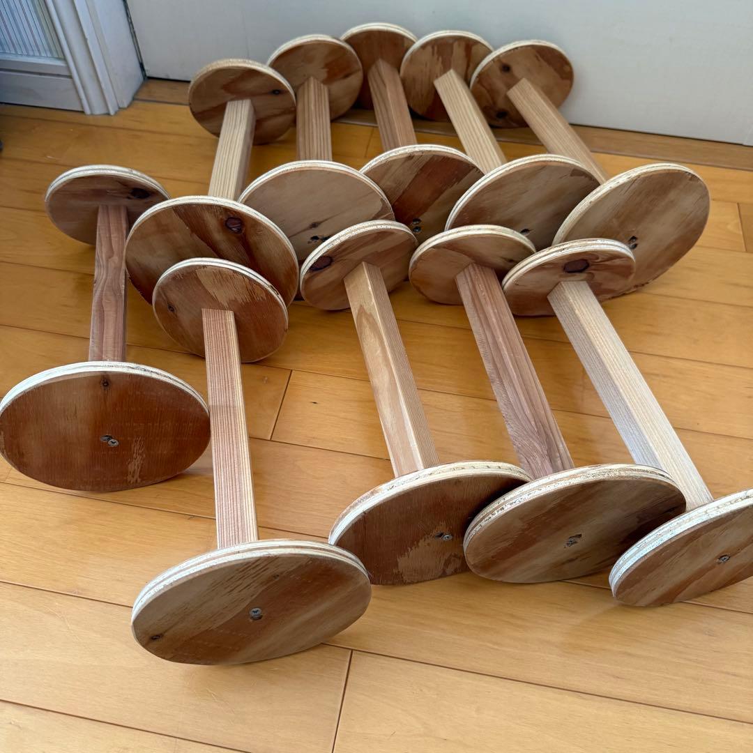 お値下げ 帽子スタンド 木製 20個セット ①②