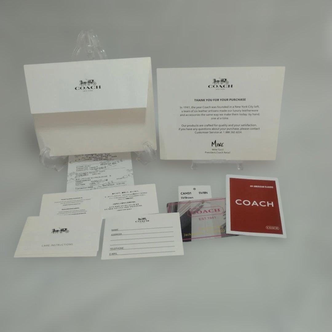 【新品未使用】　コーチ バックパック・ホース アンド キャリッジ　CAM31