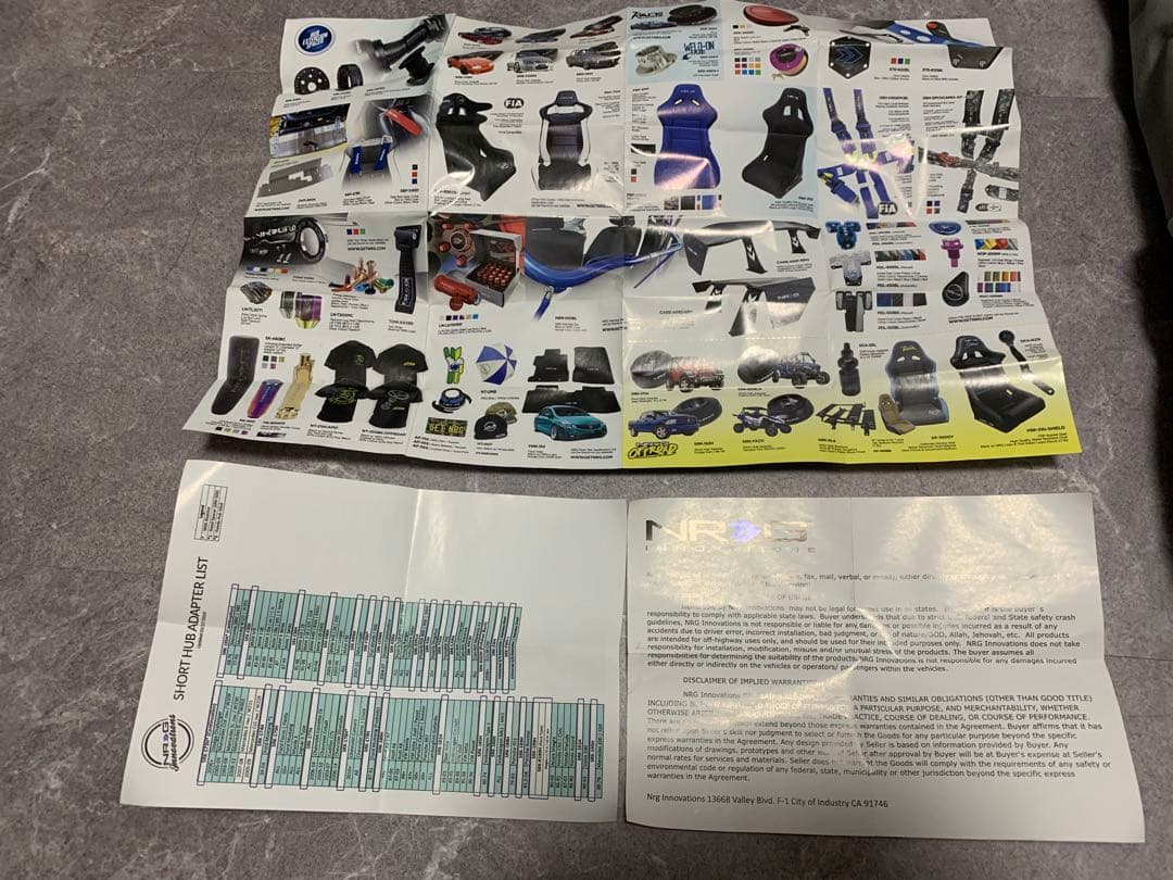 NRG クイックリリース　完全着脱式 チルさま